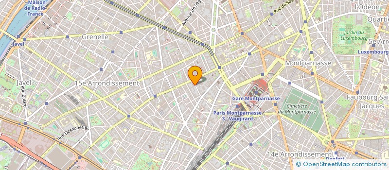 localisation de l'entreprise LA PAUSECOM  PARIS