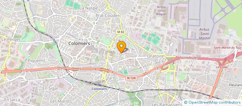 localisation de l'entreprise LA PAUSETTE à COLOMIERS