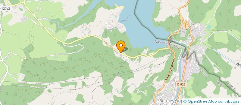 localisation de l'entreprise LA PAYOT  BORT-LES-ORGUES