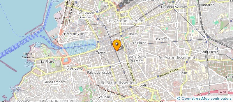 localisation de l'entreprise LA PAYOTTE à MARSEILLE