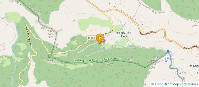 localisation de l'entreprise LA PAYS'ANE RIT  ESCRAGNOLLES