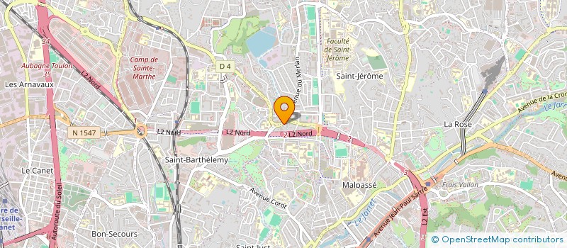 localisation de l'entreprise LA PAYSANNE à MARSEILLE 13