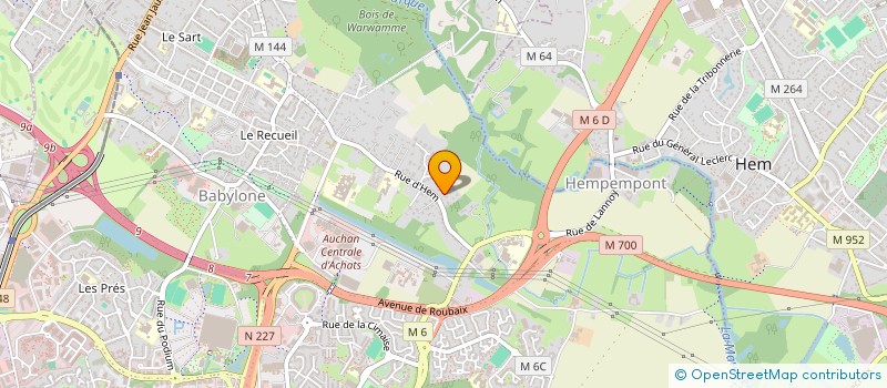 localisation de l'entreprise LA PAZ  VILLENEUVE-D'ASCQ