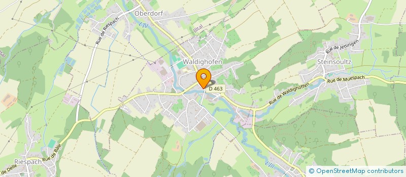 localisation de l'entreprise LA PAZ  WALDIGHOFEN