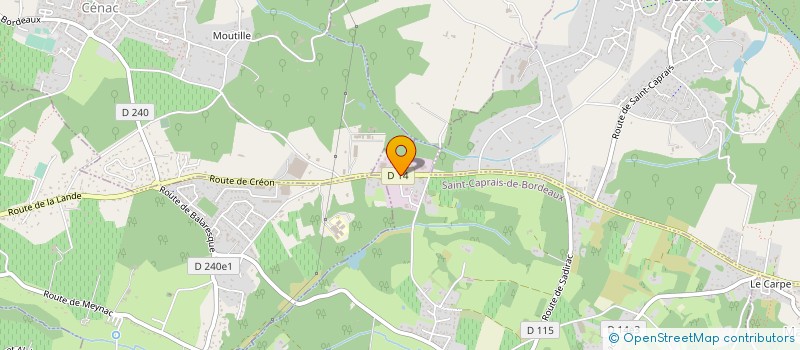 localisation de l'entreprise LA PAZ  BAURECH