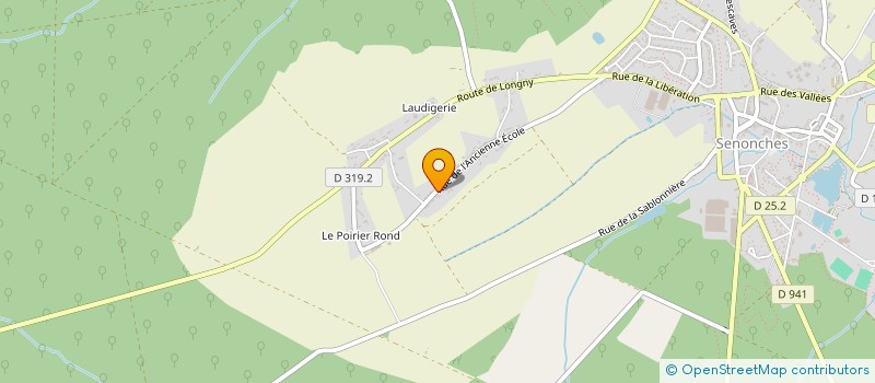 localisation de l'entreprise LA PCL à SENONCHES