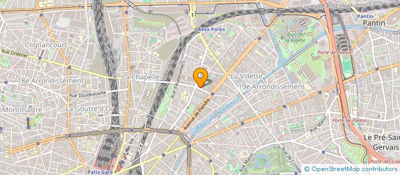 localisation de l'entreprise LA PECHERIE  PARIS