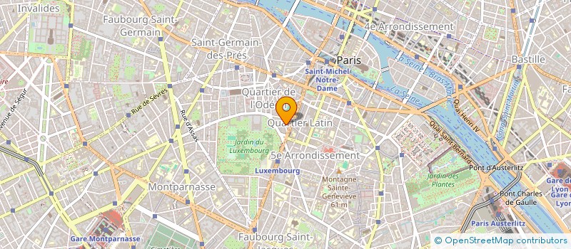 localisation de l'entreprise LA PECHERIE  PARIS