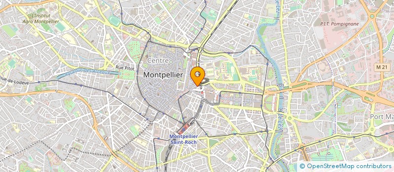 localisation de l'entreprise LA PECHERIE II à MONTPELLIER