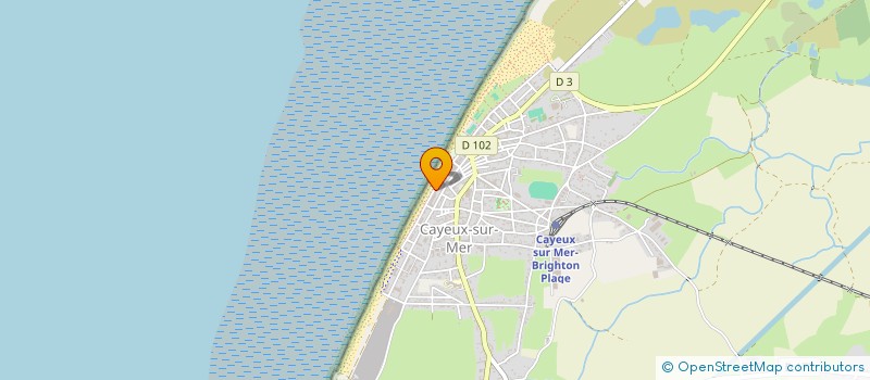 localisation de l'entreprise LA PECHEUSE à CAYEUX-SUR-MER