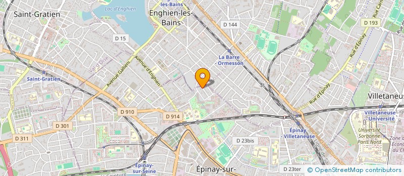 localisation de l'entreprise LA PELLE à EPINAY-SUR-SEINE