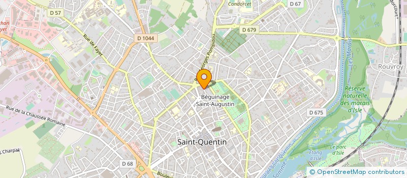 localisation de l'entreprise LA PENA CINQUANTE UN 02 à SAINT-QUENTIN