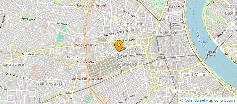 localisation de l'entreprise LA PENA FLAMENCA MOVIDA MOVIDA à BORDEAUX