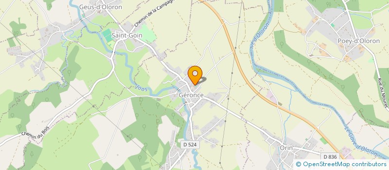 localisation de l'entreprise LA PENA GERONCAISE  GERONCE