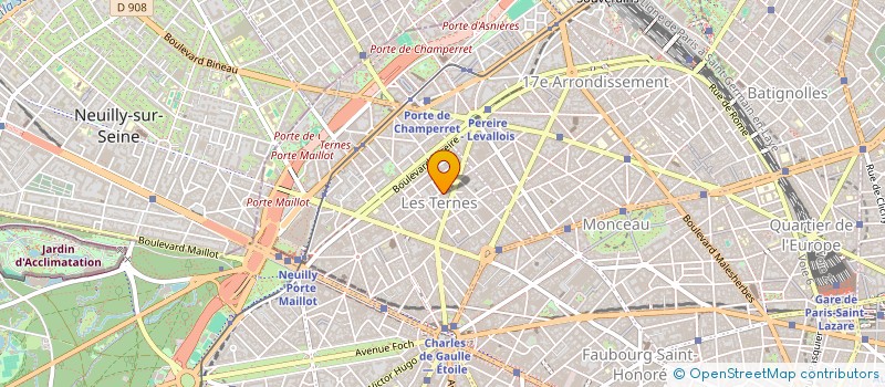 localisation de l'entreprise LA PENDERIE - TAILLEUR  PARIS