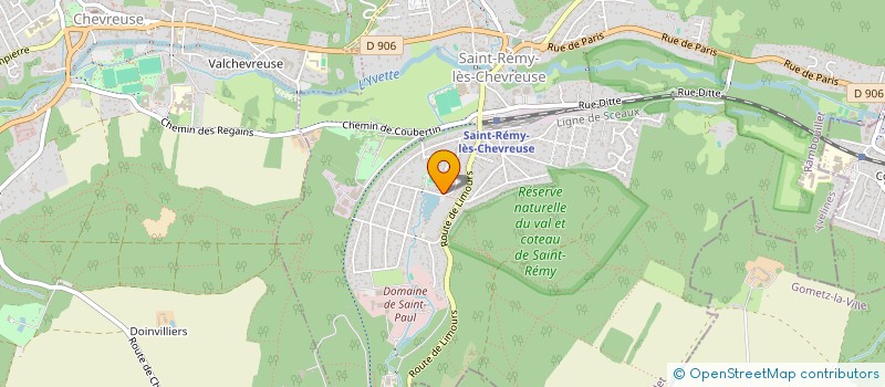 localisation de l'entreprise LA PENICHE  SAINT-REMY-LES-CHEVREUSE