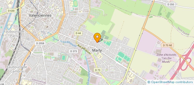 localisation de l'entreprise LA PENICHE  MARLY