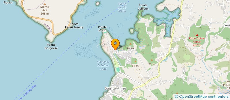 localisation de l'entreprise LA PENICHE à SAINTE-ANNE