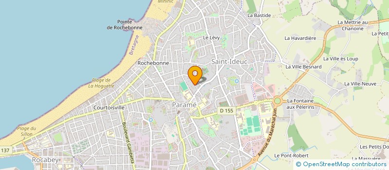 localisation de l'entreprise LA PENICHE DE SAINT MALO  SAINT-MALO