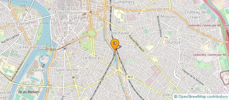 localisation de l'entreprise LA PENICHE DES TALENTS  TOULOUSE