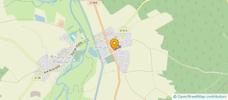 localisation de l'entreprise LA PENICHE DU QUAI DE LONDRES à VERDUN