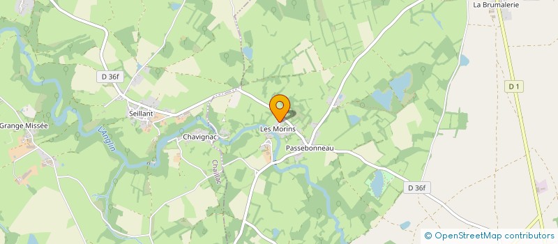 localisation de l'entreprise LA PEPEE ET COMPAGNIE à LA CHATRE-LANGLIN