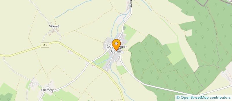 localisation de l'entreprise LA PEPIGEOISE  COULONGES-COHAN