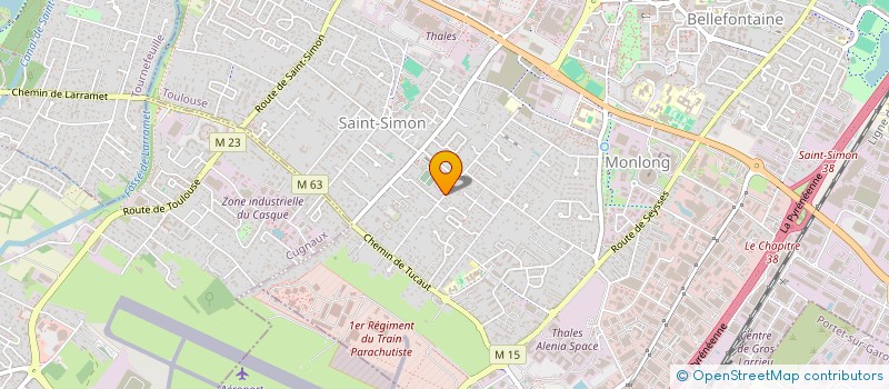 localisation de l'entreprise LA PEPINIERE DE TALENTS à TOULOUSE