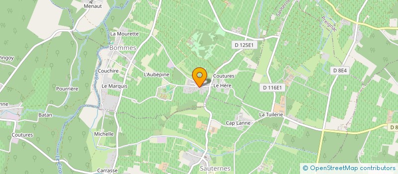 localisation de l'entreprise LA PEPINIERE DES ARTS BOMMES  BOMMES