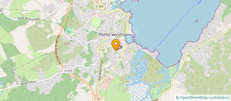 localisation de l'entreprise LA PEPITE à PORTO-VECCHIO
