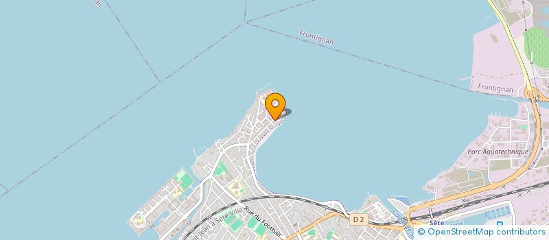 localisation de l'entreprise LA PEPITE  SETE