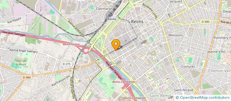 localisation de l'entreprise LA PEPITE D OR à REIMS