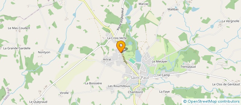 localisation de l'entreprise LA PEPUE à SAINT-GENEST-SUR-ROSELLE