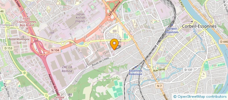 localisation de l'entreprise LA PERCHE à CORBEIL-ESSONNES