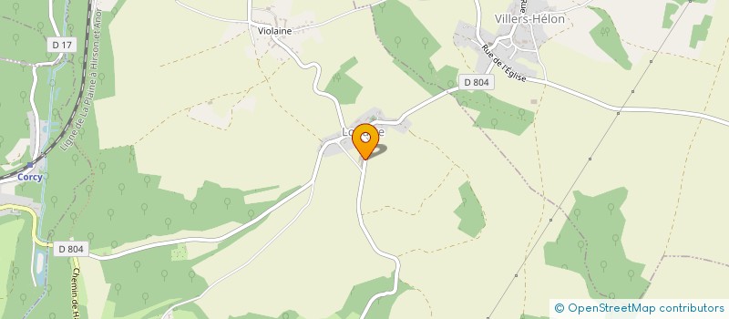 localisation de l'entreprise LA PERDRIERE  LOUATRE