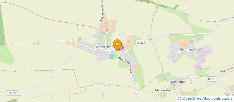 localisation de l'entreprise LA PERDRIX  AMBRUMESNIL