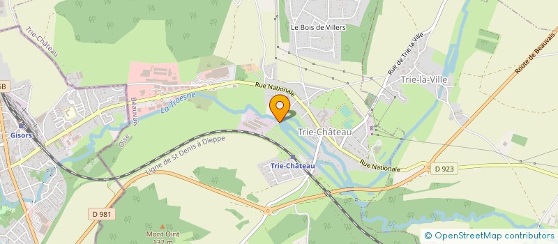 localisation de l'entreprise LA PERELLE à LE VAUMAIN