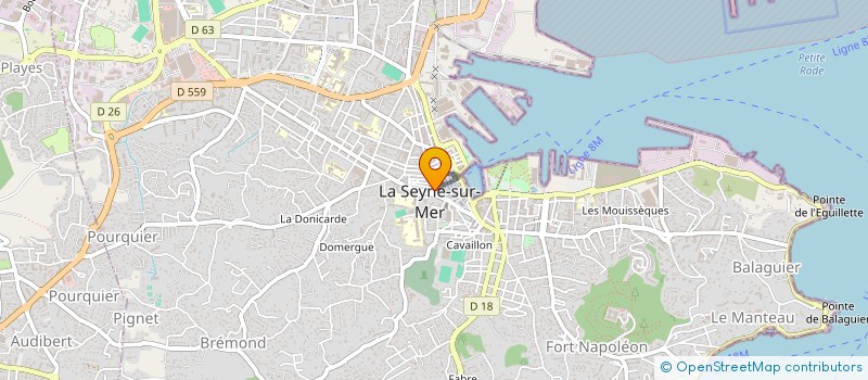 localisation de l'entreprise LA PERF à LA SEYNE-SUR-MER