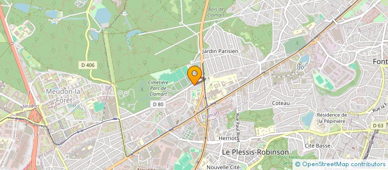 localisation de l'entreprise LA PERFORMANCE à CLAMART