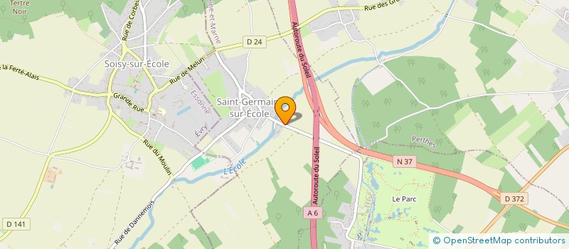 localisation de l'entreprise LA PERFORMANCE  SAINT-GERMAIN-SUR-ECOLE