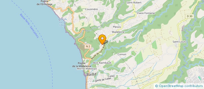 localisation de l'entreprise LA PERFUSION ROSE à BAILLIF