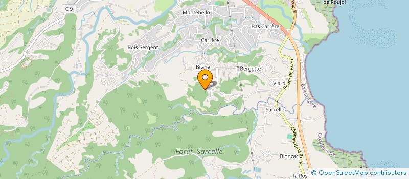 localisation de l'entreprise LA PERGO à BOUILLANTE