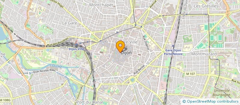 localisation de l'entreprise LA PERGOLA à DIJON