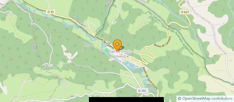 localisation de l'entreprise LA PERGOLA à SAINTE-CROIX-VOLVESTRE