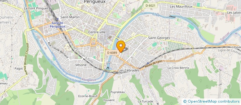 localisation de l'entreprise LA PERIGORDISE  PERIGUEUX