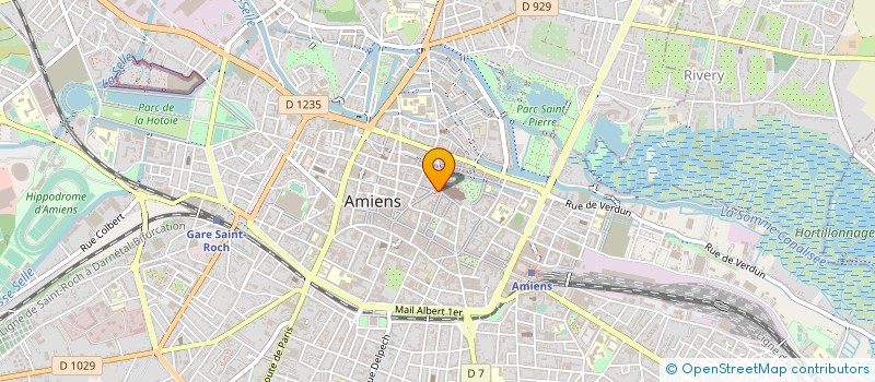 localisation de l'entreprise LA PERIGOURDINE à AMIENS