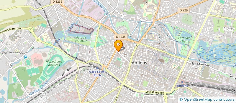 localisation de l'entreprise LA PERIGOURDINE à AMIENS