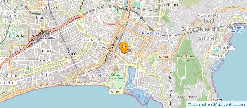 localisation de l'entreprise LA PERLA à NICE