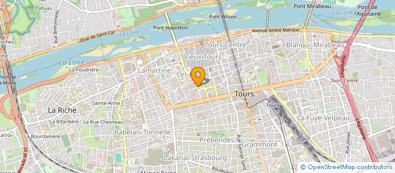 localisation de l'entreprise LA PERLA FOOD  TOURS