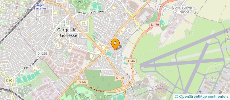 localisation de l'entreprise LA PERLA INVEST à GARGES-LES-GONESSE